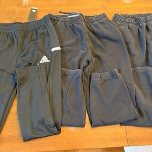 adidas Black Athletic Jogger Pants